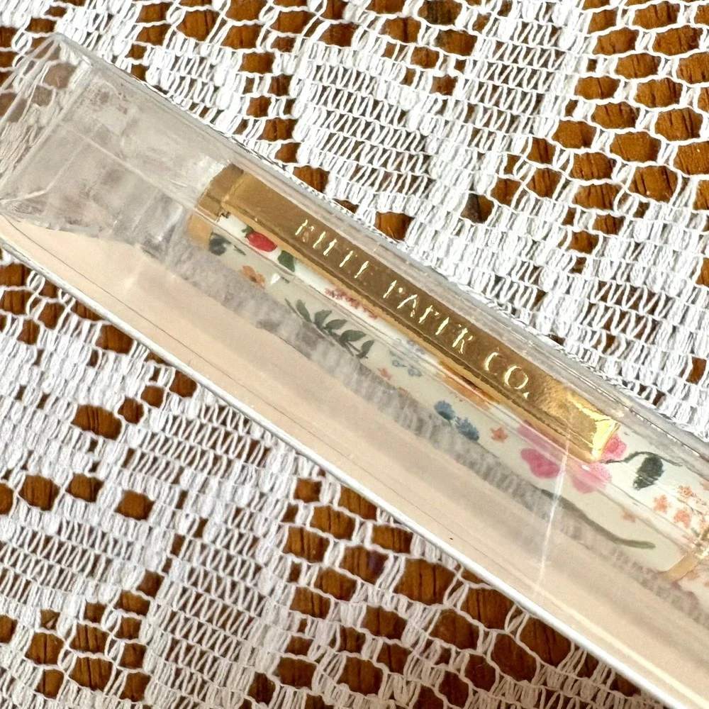Rifle Paper Co. Botanical Butterfly Rollerball Pen Black Ink 0.5mm PEN011 New
